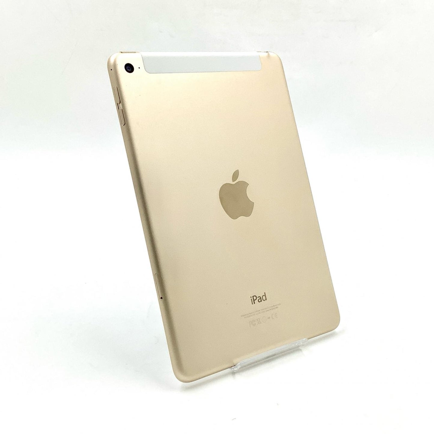 【全額返金保証】【最速発送】Apple iPad mini 第4世代 16GB ゴールド WiFi+Cellular docomo 白ロム 動作確認済