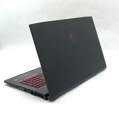 【全額返金保証】【最速発送】MSI GF75 Thin 95C MS-17F2 Intel(R) Core(TM) i7-9750H CPU @ 2.60GHz 2.60GHz 16GB M.2 SSD 512GB NVIDIA GeForce GTX 1650 95% 動作確認済