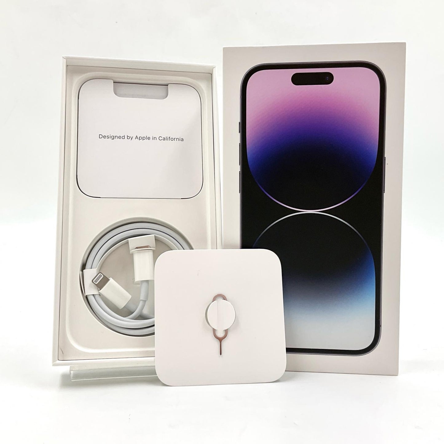 【全額返金保証】【最速発送】Apple iPhone iPhone 14 Pro 256GB ディープパープル docomo 白ロム 動作確認済 82%