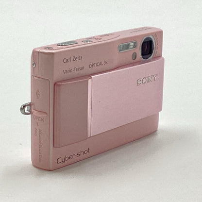 【全額返金保証】【最速発送】Sony コンパクトデジタルカメラ サイバーショット DSC-T10 動作確認済