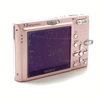 【全額返金保証】【最速発送】Sony コンパクトデジタルカメラ サイバーショット DSC-T10 動作確認済