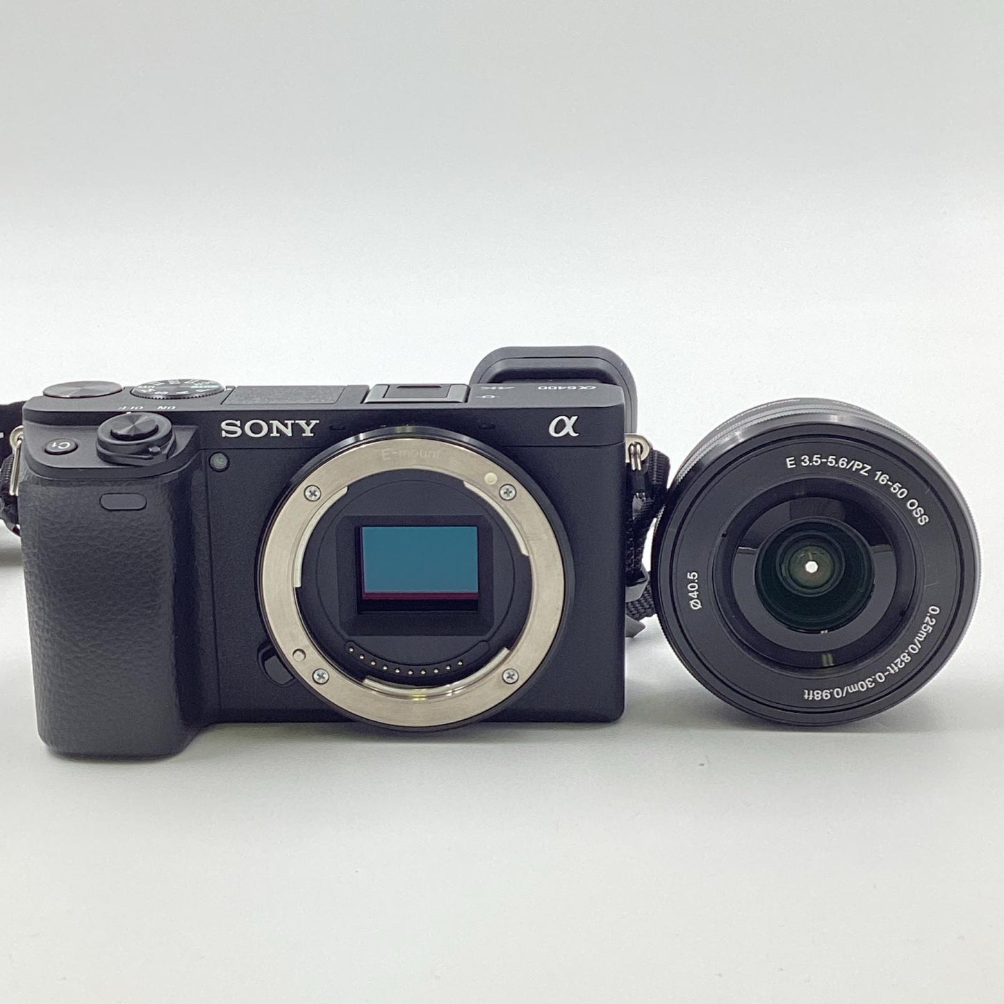 【全額返金保証】【最速発送】Sony デジタル一眼 α6400 ILCE-6400L パワーズームレンズキット ブラック 美品 動作確認済