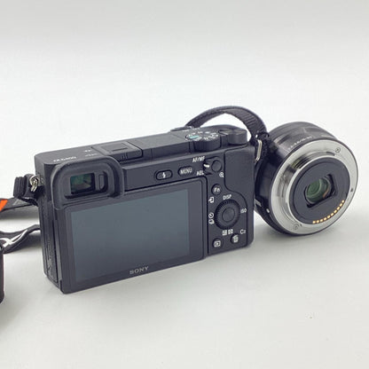 【全額返金保証】【最速発送】Sony デジタル一眼 α6400 ILCE-6400L パワーズームレンズキット ブラック 美品 動作確認済
