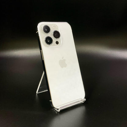 【全額返金保証】【最速発送】Apple iPhone iPhone 14 Pro 256GB シルバー docomo 白ロム 動作確認済 80%