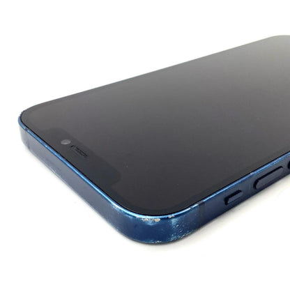 【全額返金保証】【最速発送】Apple iPhone iPhone 12 64GB ブルー au 白ロム 動作確認済 76%