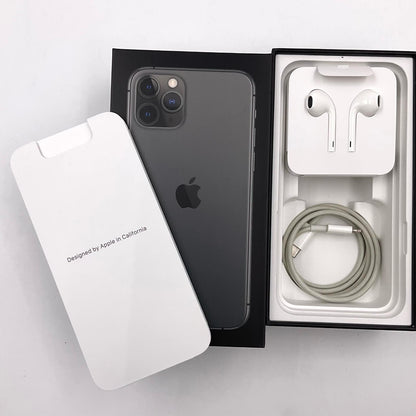 【全額返金保証】【最速発送】Apple iPhone iPhone 11 Pro 512GB スペースグレイ SIMフリー 白ロム 動作確認済 85%