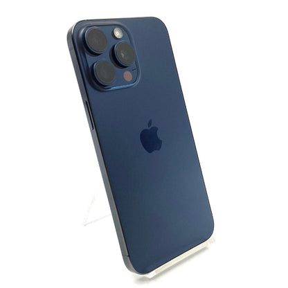 【全額返金保証】【最速発送】Apple iPhone iPhone 15 Pro Max 1TB ブルーチタニウム docomo 動作確認済 85%