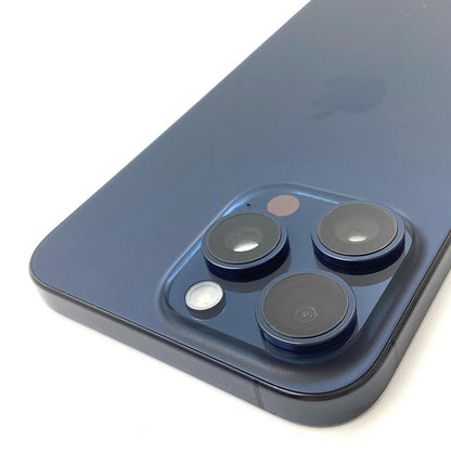 【全額返金保証】【最速発送】Apple iPhone iPhone 15 Pro Max 1TB ブルーチタニウム docomo 動作確認済 85%