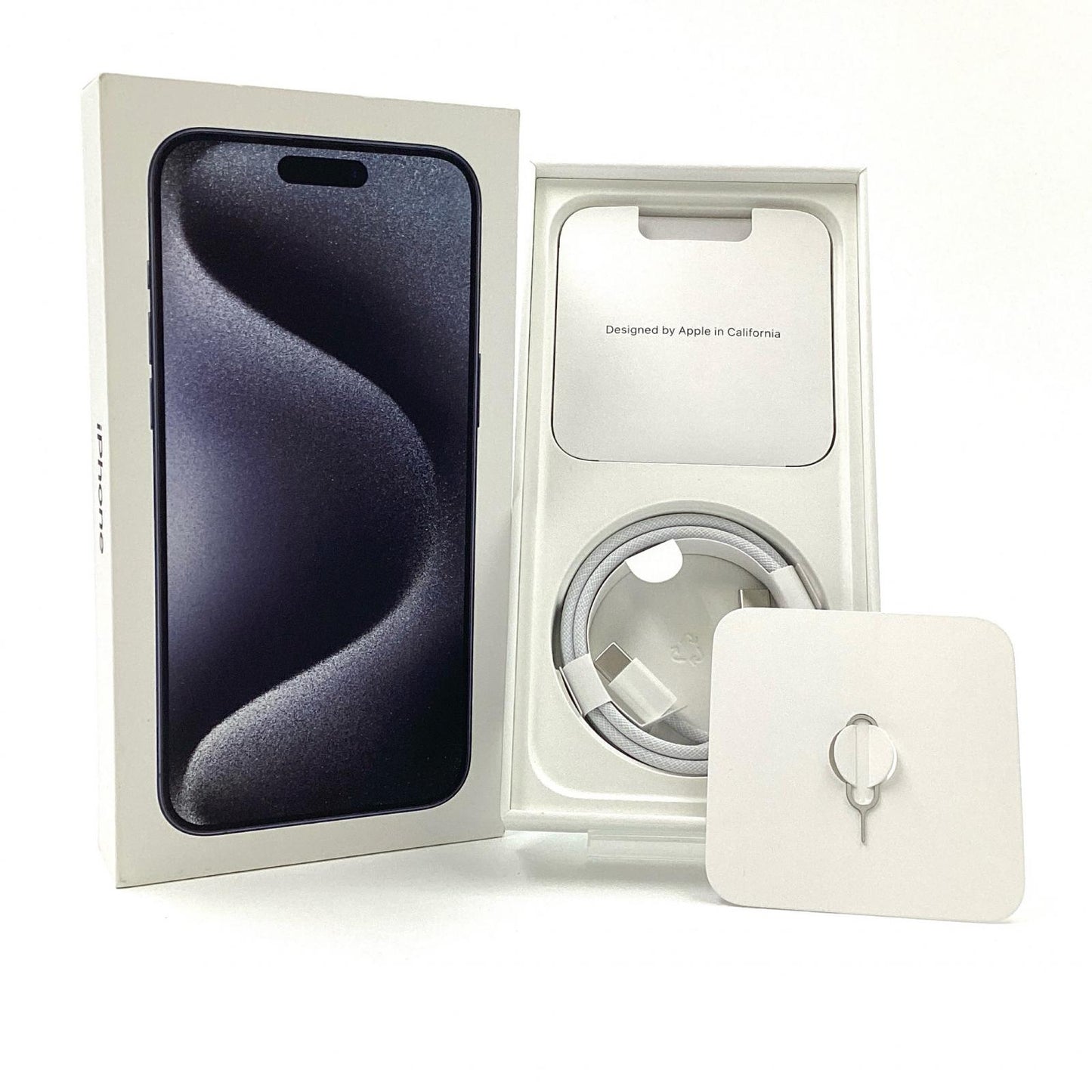 【全額返金保証】【最速発送】Apple iPhone iPhone 15 Pro Max 1TB ブルーチタニウム docomo 動作確認済 85%