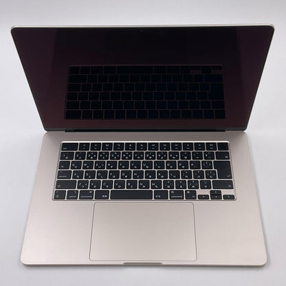 【全額返金保証】【最速発送】Apple MacBook Air 15.3インチ 2024 Apple M3 16GB SSD 512GB スターライト 100% 超美品 動作確認済