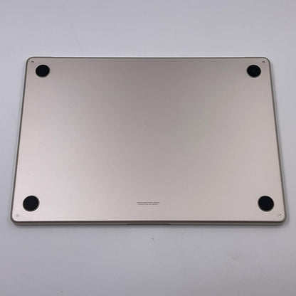 【全額返金保証】【最速発送】Apple MacBook Air 15.3インチ 2024 Apple M3 16GB SSD 512GB スターライト 100% 超美品 動作確認済