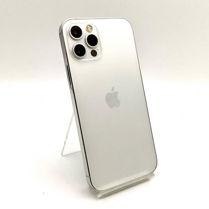 【全額返金保証】【最速発送】Apple iPhone iPhone 12 Pro 256GB シルバー au 白ロム 動作確認済 79%