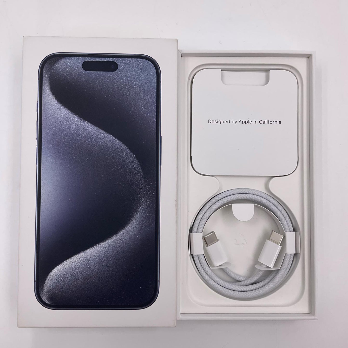 【全額返金保証】【最速発送】Apple iPhone iPhone 15 Pro 256GB ブルーチタニウム Softbank 動作確認済 86%