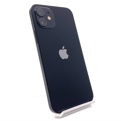 【全額返金保証】【最速発送】Apple iPhone iPhone 12 128GB ミッドナイト docomo 白ロム 動作確認済 77%