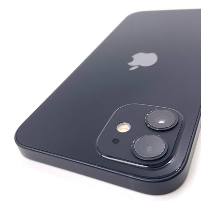 【全額返金保証】【最速発送】Apple iPhone iPhone 12 128GB ミッドナイト docomo 白ロム 動作確認済 77%