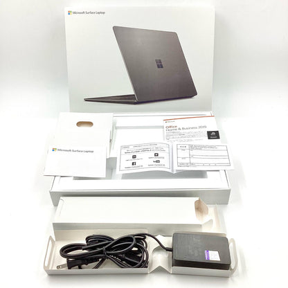 【全額返金保証】【最速発送】Microsoft Surface Laptop 3 V4C-00039 1868 Intel(R) Core(TM) i5-1035G7 CPU @ 1.20GHz 8GB M.2 SSD 256GB 88.7% 動作確認済