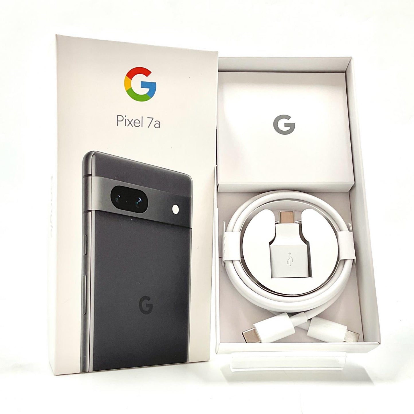 【全額返金保証】【最速発送】Google Pixel 7a 128GB Charcoal docomo G82U8 白ロム 動作確認済