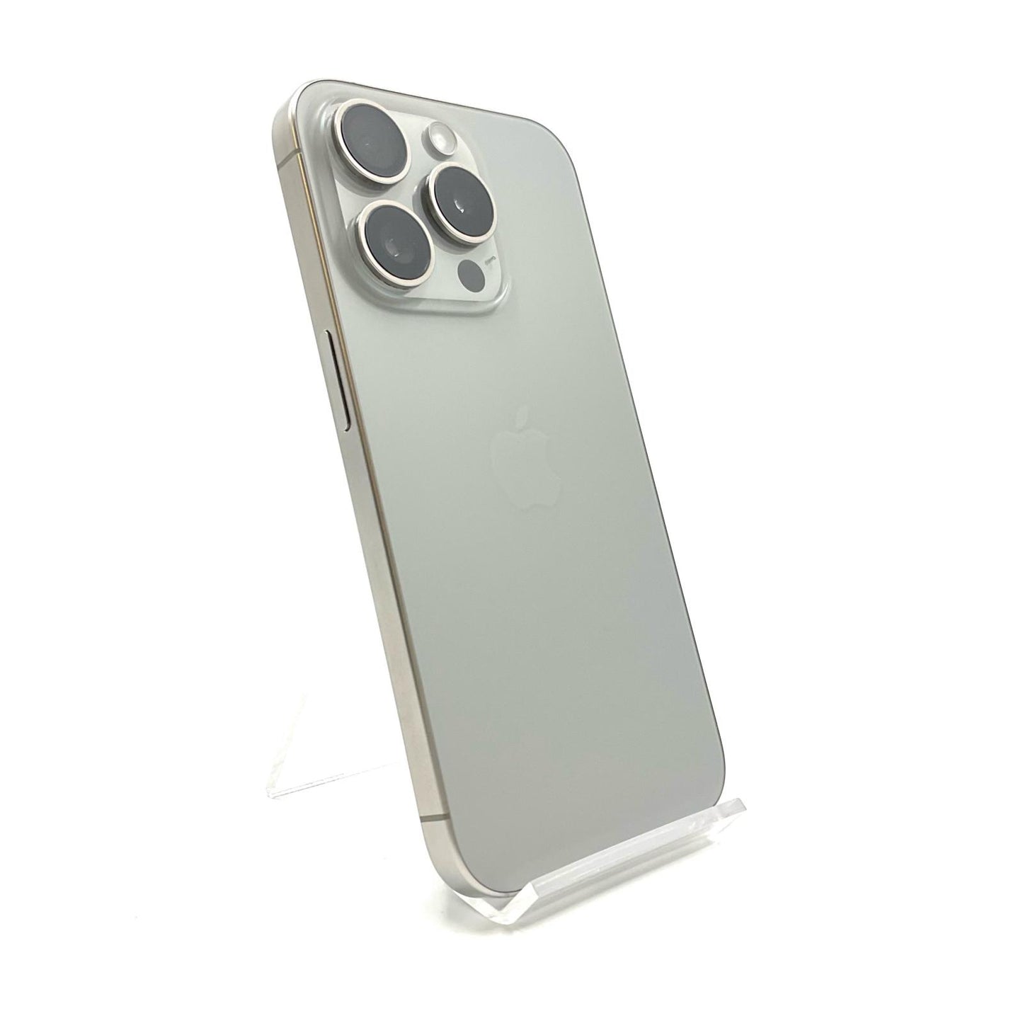 【全額返金保証】【最速発送】Apple iPhone iPhone 15 Pro 128GB ナチュラルチタニウム SIMフリー 白ロム 美品 動作確認済 86%