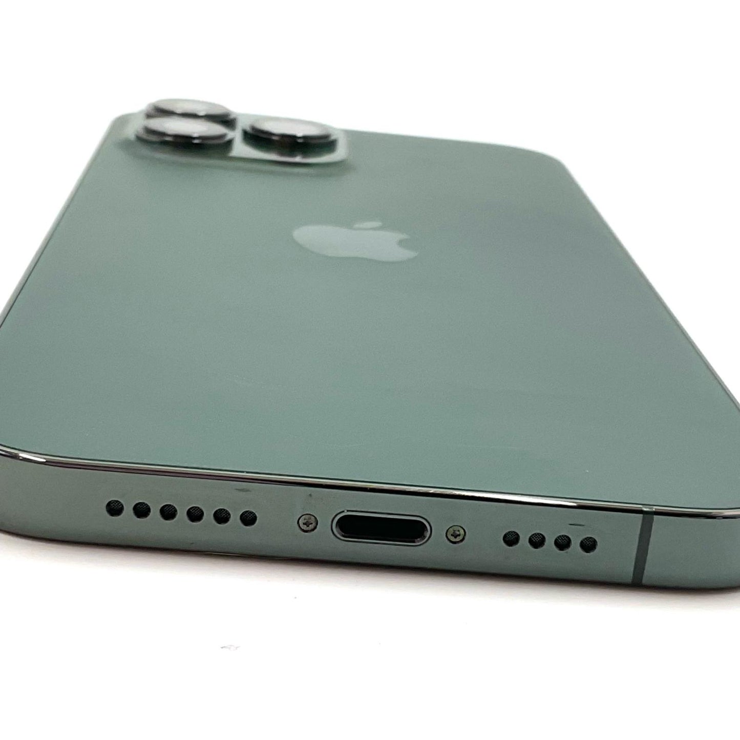 【全額返金保証】【最速発送】Apple iPhone iPhone 13 Pro Max 128GB アルパイングリーン 楽天モバイル 白ロム 動作確認済 88%