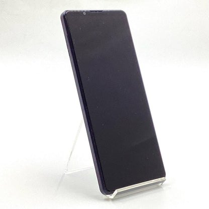 【全額返金保証】【最速発送】Sony Xperia 1 III 256GB フロストブラック docomo SO-51B 白ロム 動作確認済