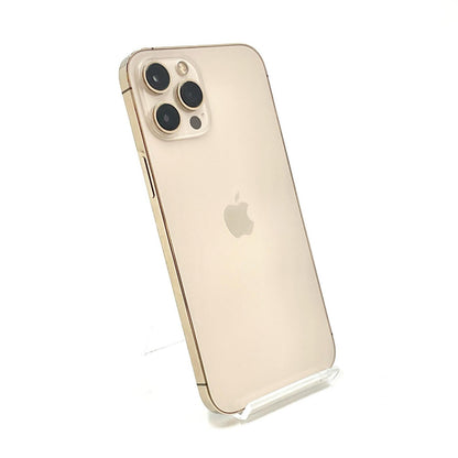 【全額返金保証】【最速発送】Apple iPhone iPhone 12 Pro Max 256GB ゴールド docomo 白ロム 動作確認済 89%
