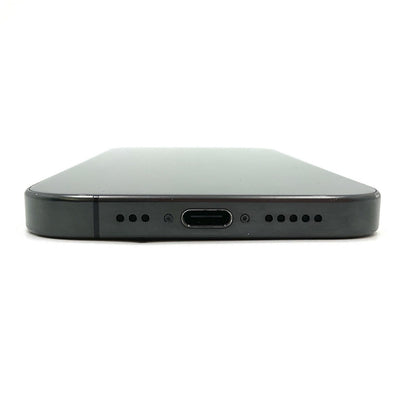 【全額返金保証】【最速発送】Apple iPhone iPhone 15 Pro 256GB ブラックチタニウム SIMフリー 白ロム 動作確認済 86%