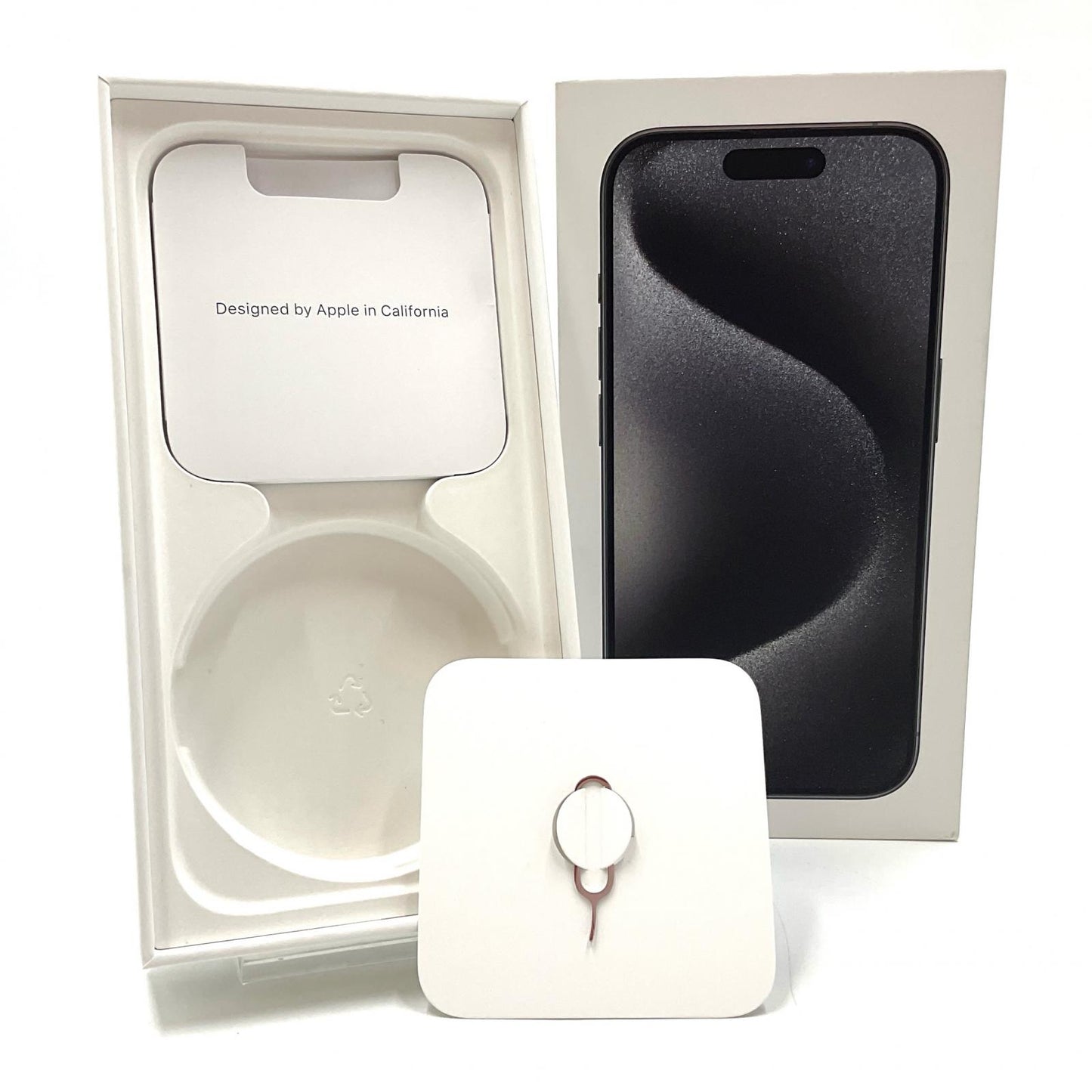 【全額返金保証】【最速発送】Apple iPhone iPhone 15 Pro 256GB ブラックチタニウム SIMフリー 白ロム 動作確認済 86%