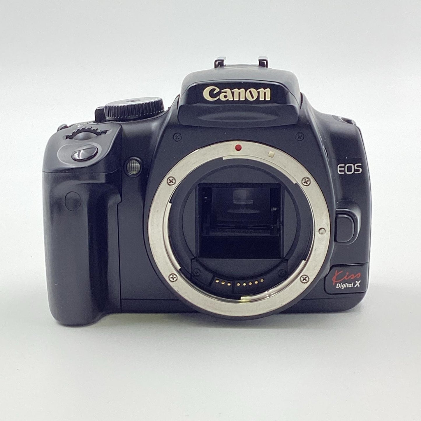 【全額返金保証】【最速発送】Canon デジタル一眼 EOS Kiss デジタル X ボディ ブラック 動作確認済