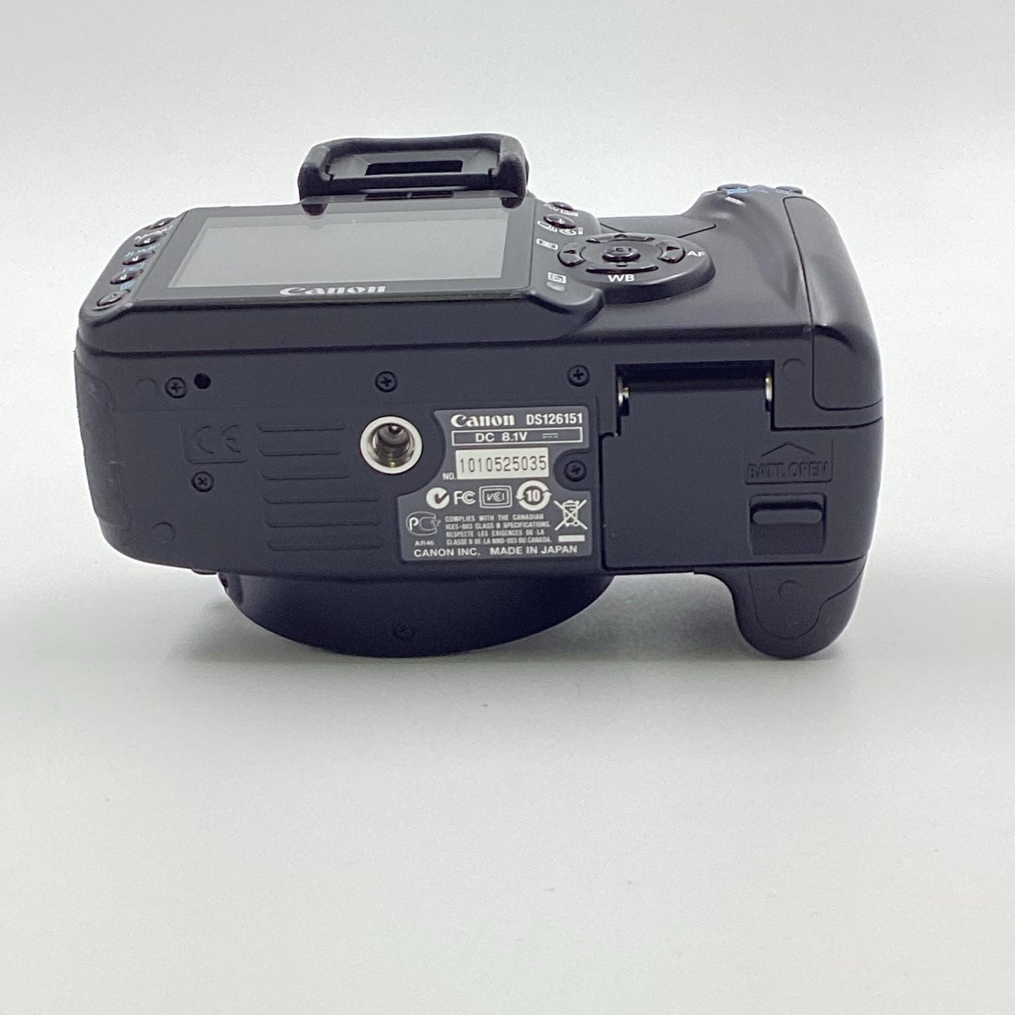 【全額返金保証】【最速発送】Canon デジタル一眼 EOS Kiss デジタル X ボディ ブラック 動作確認済