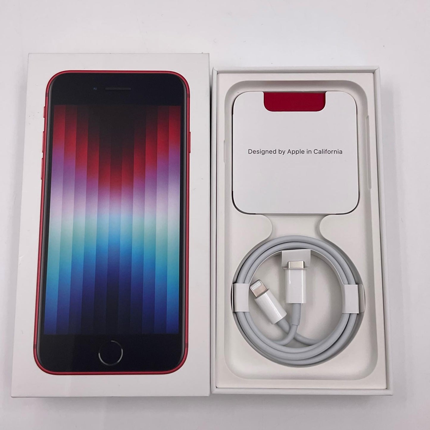 【全額返金保証】【最速発送】Apple iPhone iPhone SE（第3世代） 64GB (PRODUCT)RED Softbank 白ロム 動作確認済 85%