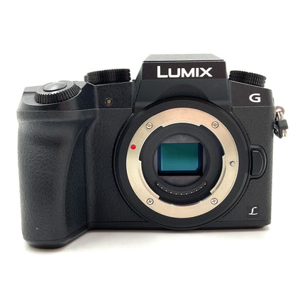 【全額返金保証】【最速発送】Panasonic デジタル一眼 LUMIX DMC-G7 ボディ ブラック 動作確認済