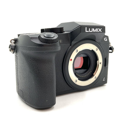 【全額返金保証】【最速発送】Panasonic デジタル一眼 LUMIX DMC-G7 ボディ ブラック 動作確認済