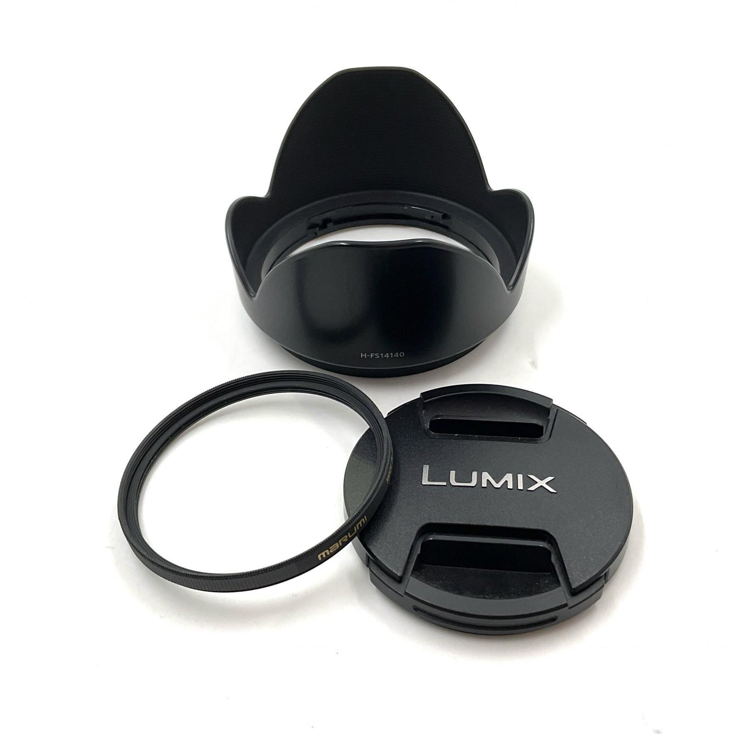 【全額返金保証】【最速発送】Panasonic LUMIX G VARIO 14-140mm/F3.5-5.6 ASPH./POWER O.I.S. H-FS14140-KA [ブラック] 動作確認済