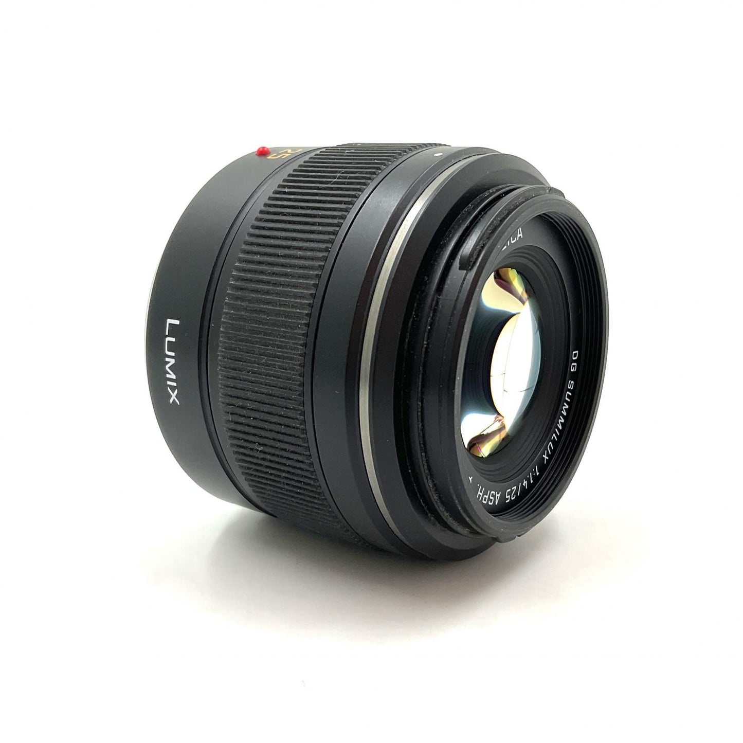 【全額返金保証】【最速発送】Panasonic LEICA DG SUMMILUX 25mm/F1.4 ASPH. H-X025 動作確認済