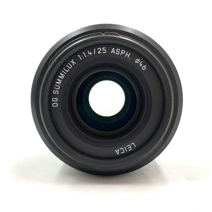 【全額返金保証】【最速発送】Panasonic LEICA DG SUMMILUX 25mm/F1.4 ASPH. H-X025 動作確認済