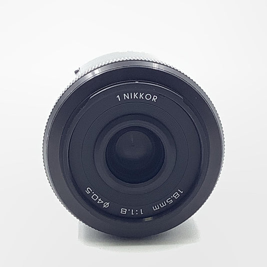 【全額返金保証】【最速発送】Nikon 1 NIKKOR 18.5mm f/1.8 [ブラック] 美品 動作確認済