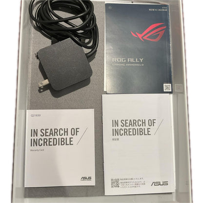 【全額返金保証】【最速発送】ASUS ROG Ally RC71L_Z1E512 AMD Ryzen Z1 Extreme 16GB M.2 SSD 512GB 97.2% 動作確認済
