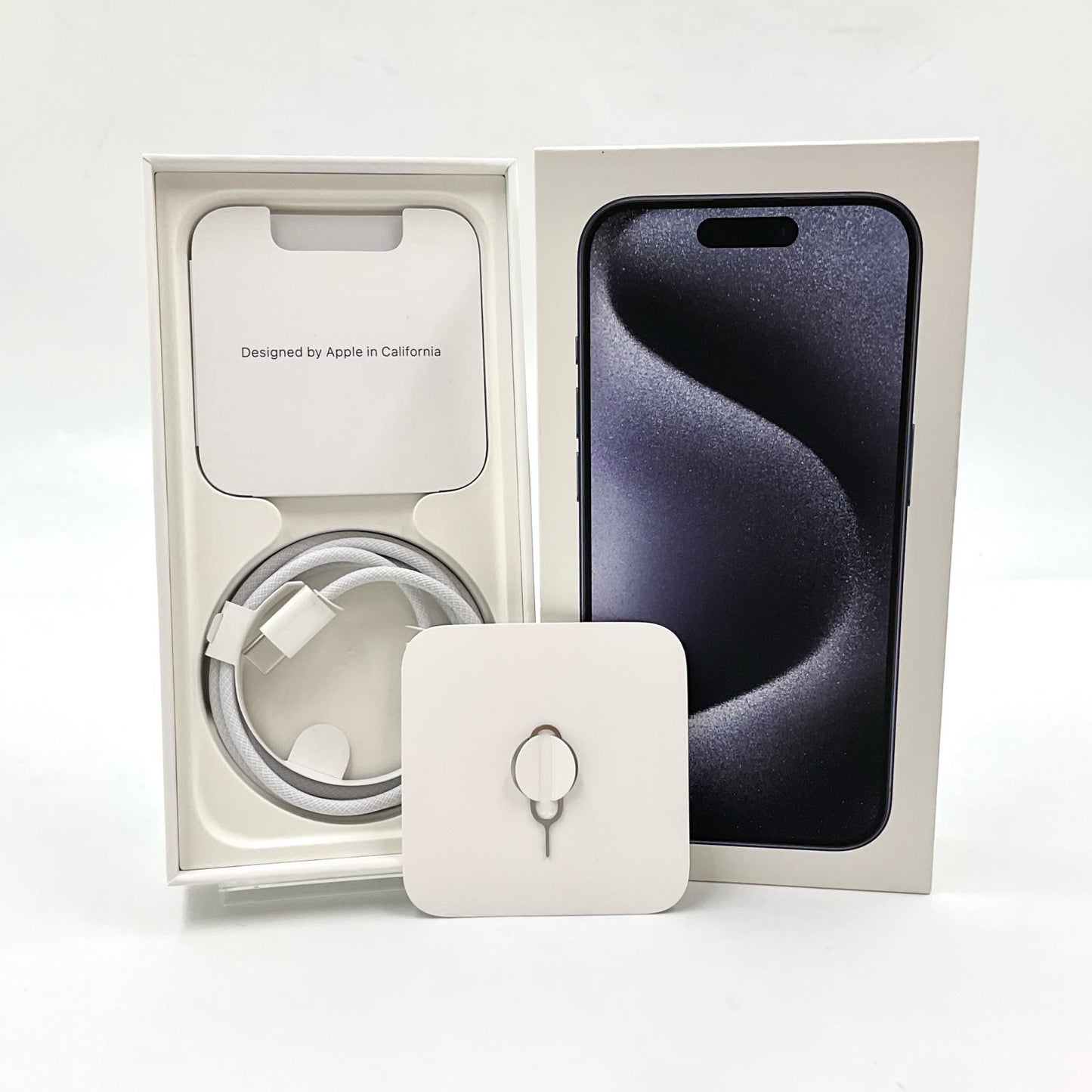 【全額返金保証】【最速発送】Apple iPhone iPhone 15 Pro 256GB ブルーチタニウム SIMフリー 白ロム 動作確認済 83%