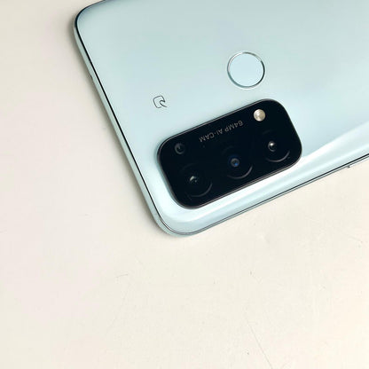【最速発送】OPPO Reno 5 A（eSIM） 128GB アイスブルー Softbank A103OP 白ロム【難有】