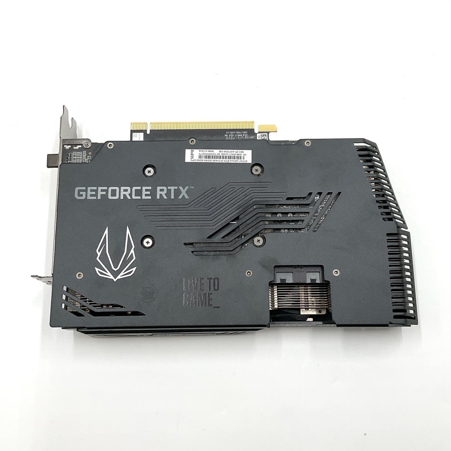 【最速発送】ZOTAC GeForce RTX 3070 8GB GDDR 6 HDMI/DP*3 ZT-A30700m-10B【難有】