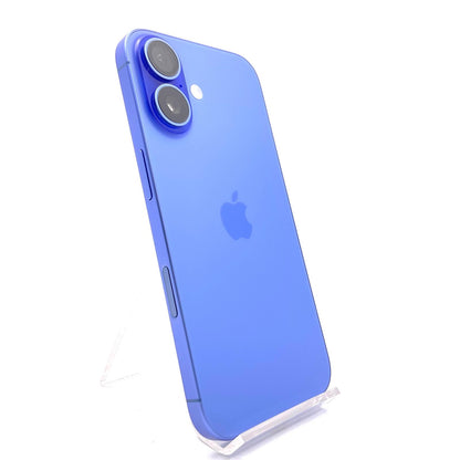 【全額返金保証】【最速発送】Apple iPhone iPhone 16 256GB ウルトラマリン SIMフリー 白ロム 超美品 動作確認済 91%