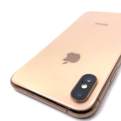 【最速発送】Apple iPhone iPhone XS 256GB ゴールド Softbank 白ロム【難有】 78%
