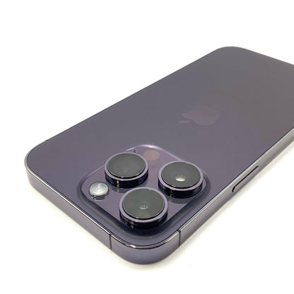 【全額返金保証】【最速発送】Apple iPhone iPhone 14 Pro 256GB ディープパープル Softbank 動作確認済 77%