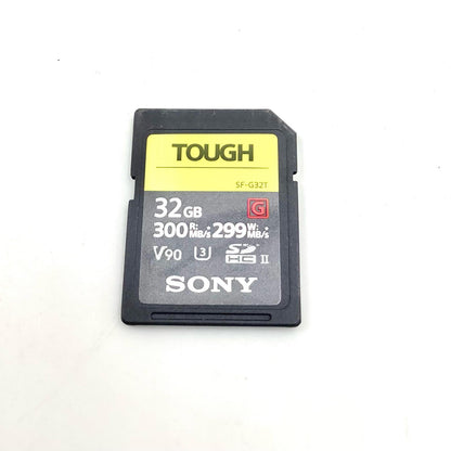 【全額返金保証】【最速発送】Sony TOUGH SF-G32T [32GB] 美品 動作確認済