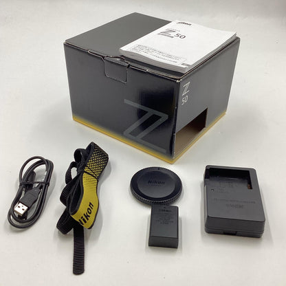 【全額返金保証】【最速発送】Nikon デジタル一眼 Z 50 ボディ ブラック 動作確認済