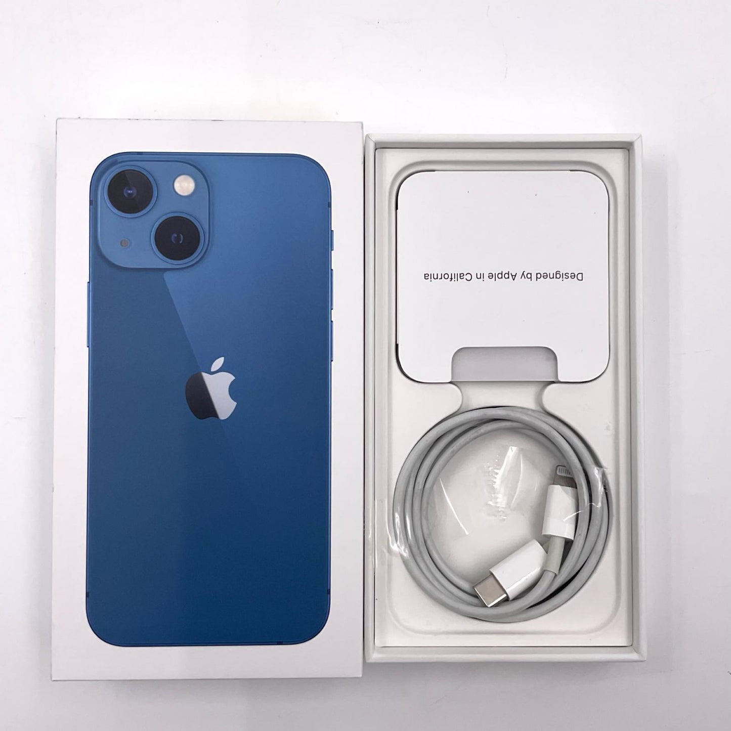 【全額返金保証】【最速発送】Apple iPhone iPhone 13 mini 128GB ブルー SIMフリー 白ロム 動作確認済 75%