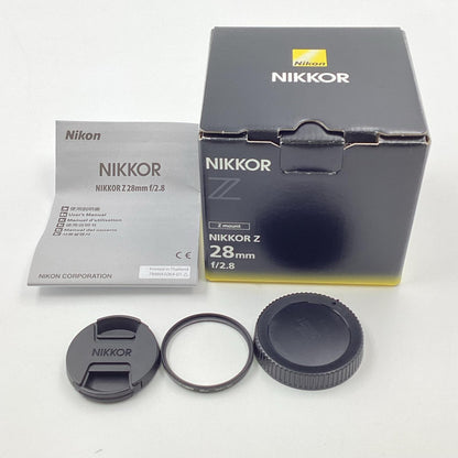 【全額返金保証】【最速発送】Nikon NIKKOR Z 28mm f/2.8 美品 動作確認済