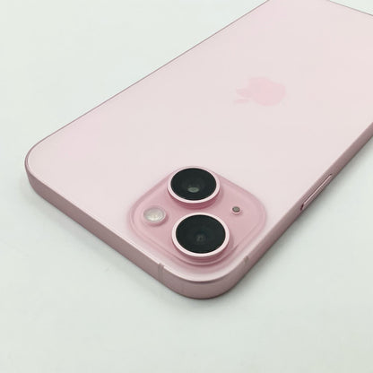【全額返金保証】【最速発送】Apple iPhone iPhone 15 Plus 128GB ピンク au 白ロム 美品 動作確認済 93%