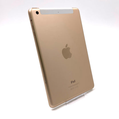 【全額返金保証】【最速発送】Apple iPad mini 7.9インチ 16GB ゴールド WiFi+Cellular docomo 白ロム 動作確認済