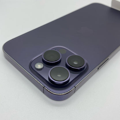 【全額返金保証】【最速発送】Apple iPhone iPhone 14 Pro Max 128GB ディープパープル docomo SIMフリー 新品未開封 即納OK 100%